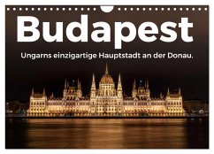 Budapest - Ungarns einzigartige Hauptstadt an der Donau. (Wandkalender 2025 DIN A4 quer), CALVENDO Monatskalender - Calvendo;Scott, M.