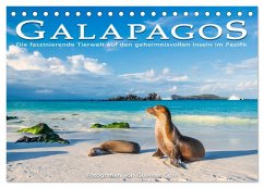 Die faszinierende Tierwelt der Galapagos-Inseln (Tischkalender 2025 DIN A5 quer), CALVENDO Monatskalender - Calvendo;Guni, Guenter