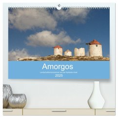 Amorgos - Kykladenimpressionen (hochwertiger Premium Wandkalender 2025 DIN A2 quer), Kunstdruck in Hochglanz - Calvendo;Rusch, Winfried