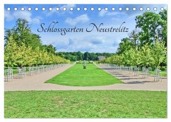 Schlossgarten Neustrelitz (Tischkalender 2025 DIN A5 quer), CALVENDO Monatskalender