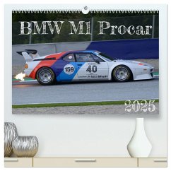 BMW M1 Procar (hochwertiger Premium Wandkalender 2025 DIN A2 quer), Kunstdruck in Hochglanz