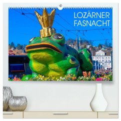 Lozärner Fasnacht (hochwertiger Premium Wandkalender 2025 DIN A2 quer), Kunstdruck in Hochglanz - Calvendo;Caumont, Renaldo