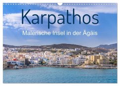 Karpathos - Malerische Insel in der Ägäis (Wandkalender 2025 DIN A3 quer), CALVENDO Monatskalender - Calvendo;O. Schüller und Elke Schüller, Stefan