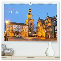 Romantisches RINTELN (hochwertiger Premium Wandkalender 2025 DIN A2 quer), Kunstdruck in Hochglanz - Calvendo;boeTtchEr, U