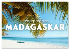Naturparadies Madagaskar (Wandkalender 2025 DIN A2 quer), CALVENDO Monatskalender