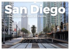 San Diego - Die einzigartige Stadt am Pazifik. (Wandkalender 2025 DIN A3 quer), CALVENDO Monatskalender