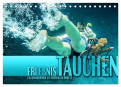 Erlebnis Tauchen - faszinierende Unterwasserwelt (Tischkalender 2025 DIN A5 quer), CALVENDO Monatskalender