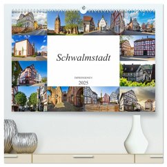 Schwalmstadt Impressionen (hochwertiger Premium Wandkalender 2025 DIN A2 quer), Kunstdruck in Hochglanz - Calvendo;Meutzner, Dirk