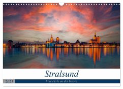 Stralsund, Eine Perle an der Ostsee (Wandkalender 2025 DIN A3 quer), CALVENDO Monatskalender