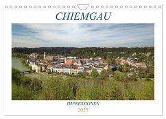 Chiemgau - Impressionen (Wandkalender 2025 DIN A4 quer), CALVENDO Monatskalender