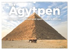 Ägypten - Einzigartige Bauten und spektakuläre Motive. (Wandkalender 2025 DIN A3 quer), CALVENDO Monatskalender