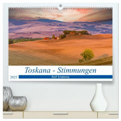 Toskana - Stimmungen (hochwertiger Premium Wandkalender 2025 DIN A2 quer), Kunstdruck in Hochglanz