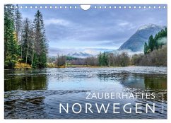 ZAUBERHAFTES NORWEGEN (Wandkalender 2025 DIN A4 quer), CALVENDO Monatskalender