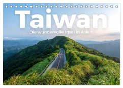 Taiwan - Die wundervolle Insel in Asien. (Tischkalender 2025 DIN A5 quer), CALVENDO Monatskalender