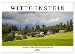Wittgenstein ¿ Eine Region mit beeindruckend schöner Landschaft (Wandkalender 2025 DIN A3 quer), CALVENDO Monatskalender - Calvendo;Bücker, Heidi