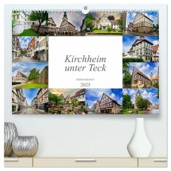 Kirchheim unter Teck Impressionen (hochwertiger Premium Wandkalender 2025 DIN A2 quer), Kunstdruck in Hochglanz