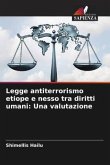 Legge antiterrorismo etiope e nesso tra diritti umani: Una valutazione