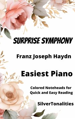 Surprise Symphony Easiest Piano Sheet Music with Colored Notation (fixed-layout eBook, ePUB) - Joseph Haydn, Franz; SilverTonalities