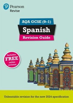 Pearson Revise AQA GCSE Spanish Revision Guide incl. audio, quiz & video - for 2026, 2027 exams - Halksworth, Vivien