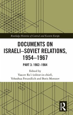 Cover Documents on Israeli-Soviet Relations, 1954-1967