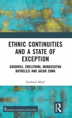 Ethnic Continuities and a State of Exception - Maré, Gerhard