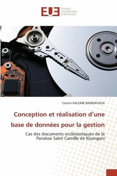 Conception et réalisation d¿une base de données pour la gestion - KALUME BAMENYAGA, Corsini