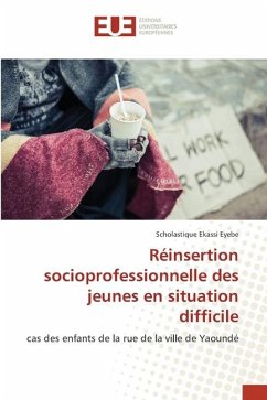 Réinsertion socioprofessionnelle des jeunes en situation difficile - Ekassi Eyebe, Scholastique