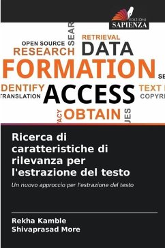 Ricerca di caratteristiche di rilevanza per l'estrazione del testo - Kamble, Rekha;More, Shivaprasad