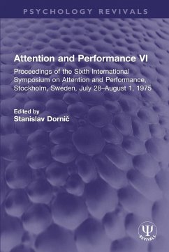 Attention and Performance VI