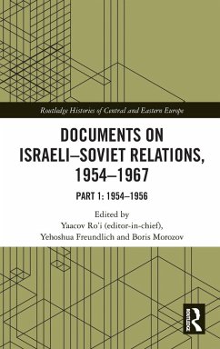 Cover Documents on Israeli-Soviet Relations, 1954-1967