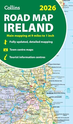 2026 Collins Road Map of Ireland - Collins Maps