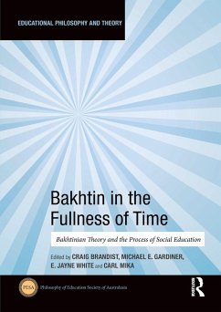 Cover Bakhtin in the Fullness of Time