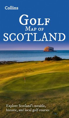 Cover Collins Golf Map of Scotland