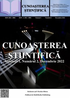 Cunoa¿terea ¿tiin¿ifica, Volumul 1, Numarul 2, Decembrie 2022 (eBook, ePUB) - Sfetcu, Nicolae