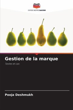 Gestion de la marque - Deshmukh, Pooja