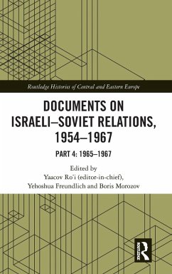 Cover Documents on Israeli-Soviet Relations, 1954-1967