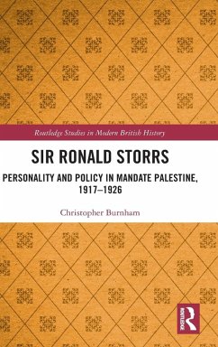 Cover Sir Ronald Storrs