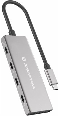 Conceptronic HUBBIES16G 4-Port USB 3.2 Gen-2 Hub, 10Gbps