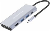 Conceptronic DONN20G 10-in-1 Dockingstation Conceptronic DONN20G 10-in-1 Dockingstation