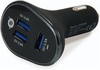 Conceptronic CARDEN06B 3-Port 31.5W USB-KFZ-Ladegerät