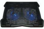 Conceptronic THANA06B 2-Lüfter-Laptop-Kühlauflage