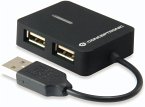 Conceptronic C4PUSB2 4 Port Reise-USB Hub