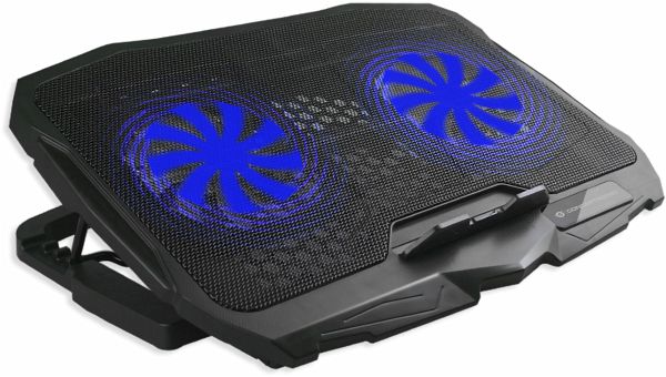 Conceptronic THANA07B 2-Lüfter-Laptop-Kühlauflage Conceptronic THANA07B 2-Lüfter-Laptop-Kühlauflage