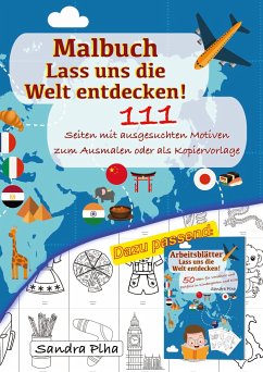 KitaFix Malbuch Lass uns die Welt entdecken! - Plha, Sandra