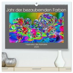 Jahr der bezaubernden Farben (hochwertiger Premium Wandkalender 2025 DIN A2 quer), Kunstdruck in Hochglanz