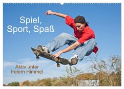 Spiel, Sport, Spaß Aktiv unter freiem Himmel (Wandkalender 2025 DIN A2 quer), CALVENDO Monatskalender - Calvendo;Kuttig, Siegfried
