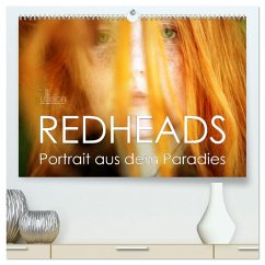 REDHEADS - Portrait aus dem Paradies (hochwertiger Premium Wandkalender 2025 DIN A2 quer), Kunstdruck in Hochglanz