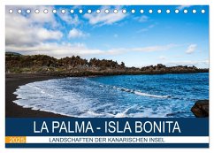 La Palma - Isla Bonita - Landschaften der Kanarischen Insel (Tischkalender 2025 DIN A5 quer), CALVENDO Monatskalender - Calvendo;MATHES, IRYNA