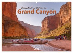 Colorado River Rafting im Grand Canyon (Wandkalender 2025 DIN A2 quer), CALVENDO Monatskalender