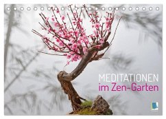 Meditationen im Zen-Garten (Tischkalender 2025 DIN A5 quer), CALVENDO Monatskalender